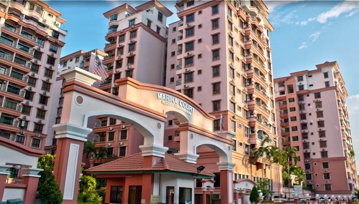 T & H Vacation Condo @Marina Court Kota Kinabalu Rum bild